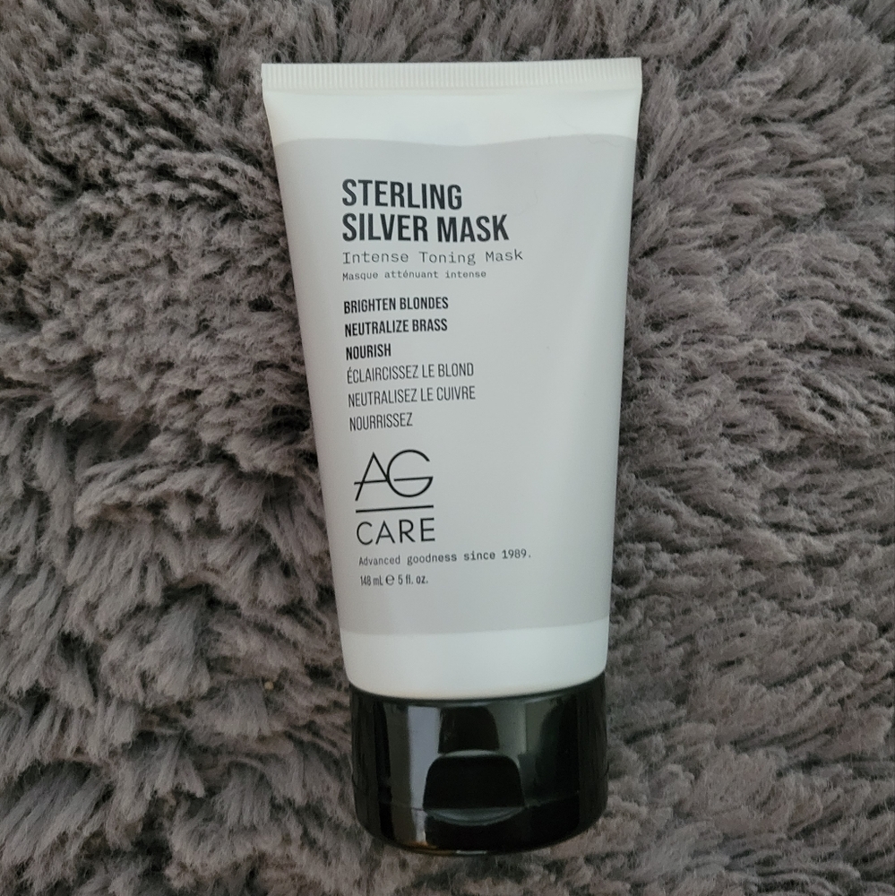 AG STERLING SILVER HAIR MASK NWT